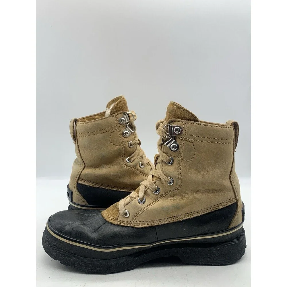Sorel Caribou Storm Waterproof Boots Men's Size 8.5 Women’s 10